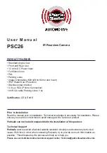 Preview for 1 page of Parksafe PSC26 User Manual