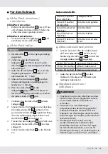 Preview for 43 page of Parkside Performance 289755 Operation And Safety Notes