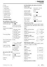 Preview for 78 page of Parkside Performance 391011 2201 Translation Of The Original Instructions