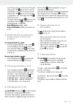 Preview for 11 page of Parkside Performance PABSP 20-LI A1 Operation And Safety Notes Translation Of The Original Instructions