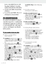 Предварительный просмотр 22 страницы Parkside Performance PABSP 20-LI A1 Operation And Safety Notes Translation Of The Original Instructions