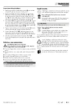 Предварительный просмотр 13 страницы Parkside Performance PAKSP 20-Li A1 Translation Of The Original Instructions