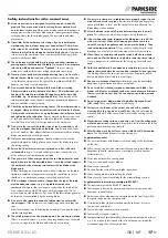 Предварительный просмотр 21 страницы Parkside Performance PAKSP 20-Li A1 Translation Of The Original Instructions