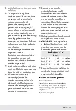 Preview for 74 page of Parkside Performance PSSAP 20-Li C3 Operation And Safety Notes