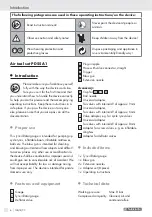 Preview for 6 page of Parkside 042010-3 Operation And Safety Notes