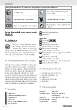 Предварительный просмотр 12 страницы Parkside 042010-3 Operation And Safety Notes