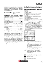 Preview for 51 page of Parkside 100052 Operation Manual