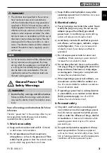 Preview for 7 page of Parkside 100054 Translation Of Original Operation Manual