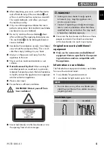 Preview for 9 page of Parkside 100054 Translation Of Original Operation Manual