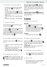 Preview for 63 page of Parkside 100086 Operation And Safety Notes