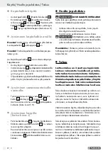 Предварительный просмотр 22 страницы Parkside 100129 Operation And Safety Notes