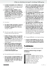 Предварительный просмотр 29 страницы Parkside 100129 Operation And Safety Notes