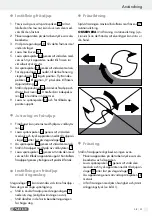 Предварительный просмотр 31 страницы Parkside 100129 Operation And Safety Notes