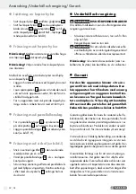 Предварительный просмотр 32 страницы Parkside 100129 Operation And Safety Notes