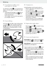 Предварительный просмотр 42 страницы Parkside 100129 Operation And Safety Notes