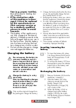 Preview for 25 page of Parkside 100244178 Translation Of The Original Instructions