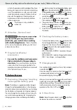 Предварительный просмотр 40 страницы Parkside 102653 Translation Of Original Operation Manual