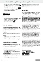 Preview for 10 page of Parkside 102685 Operation And Safety Notes