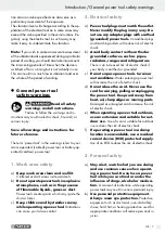 Предварительный просмотр 7 страницы Parkside 102784 Operation And Safety Notes