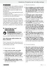 Предварительный просмотр 7 страницы Parkside 102830 Operation And Safety Notes