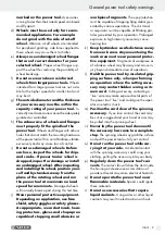 Предварительный просмотр 9 страницы Parkside 102830 Operation And Safety Notes