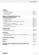 Предварительный просмотр 15 страницы Parkside 102830 Operation And Safety Notes