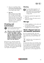 Preview for 13 page of Parkside 102874 Translation Of The Original Instructions