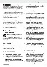 Предварительный просмотр 7 страницы Parkside 104022 Operation And Safety Notes