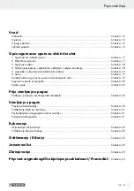 Предварительный просмотр 15 страницы Parkside 104027 Operation And Safety Notes