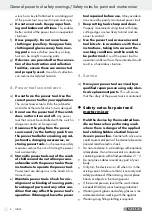 Preview for 8 page of Parkside 106628 Operation And Safety Notes