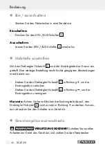 Preview for 30 page of Parkside 108142 Operation And Safety Notes