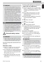 Предварительный просмотр 7 страницы Parkside 109801 Translation Of Original Operation Manual