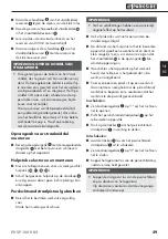 Preview for 33 page of Parkside 109801 Translation Of Original Operation Manual