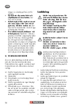 Preview for 54 page of Parkside 110037 Translation Of The Original Instructions