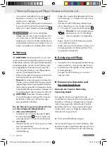 Предварительный просмотр 14 страницы Parkside 110140 Operation And Safety Notes