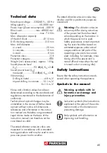 Preview for 45 page of Parkside 110671 Original Instructions Manual