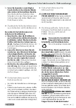 Предварительный просмотр 69 страницы Parkside 113362 Operation And Safety Notes