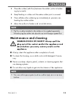 Preview for 14 page of Parkside 270214 Original Instructions Manual