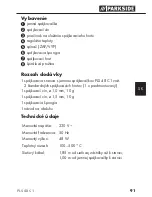 Preview for 94 page of Parkside 270214 Original Instructions Manual