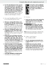 Preview for 9 page of Parkside 270217 Operation And Safety Notes