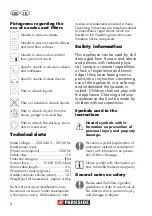 Preview for 6 page of Parkside 270424 Translation Of The Original Instructions