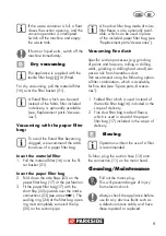 Preview for 9 page of Parkside 270424 Translation Of The Original Instructions