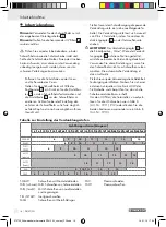 Preview for 16 page of Parkside 270752 Assembly, Operating And Safety Instructions