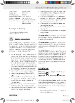 Preview for 23 page of Parkside 270752 Assembly, Operating And Safety Instructions