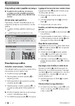 Preview for 52 page of Parkside 270827 Translation Of The Original Instructions