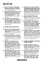 Preview for 8 page of Parkside 270830 Translation Of The Original Instructions