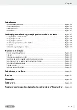 Предварительный просмотр 25 страницы Parkside 273100 Operation And Safety Notes