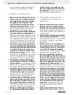 Предварительный просмотр 16 страницы Parkside 273474 Operation And Safety Notes