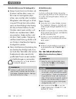 Preview for 9 page of Parkside 273476 Translation Of The Original Instructions