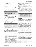 Preview for 12 page of Parkside 273476 Translation Of The Original Instructions